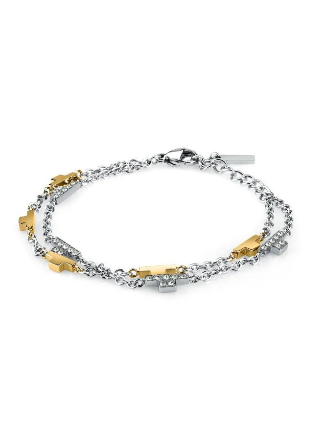 TRUSSARDI  Tjaxc64 T-Logo Bracelet for Women | Best Price UAE