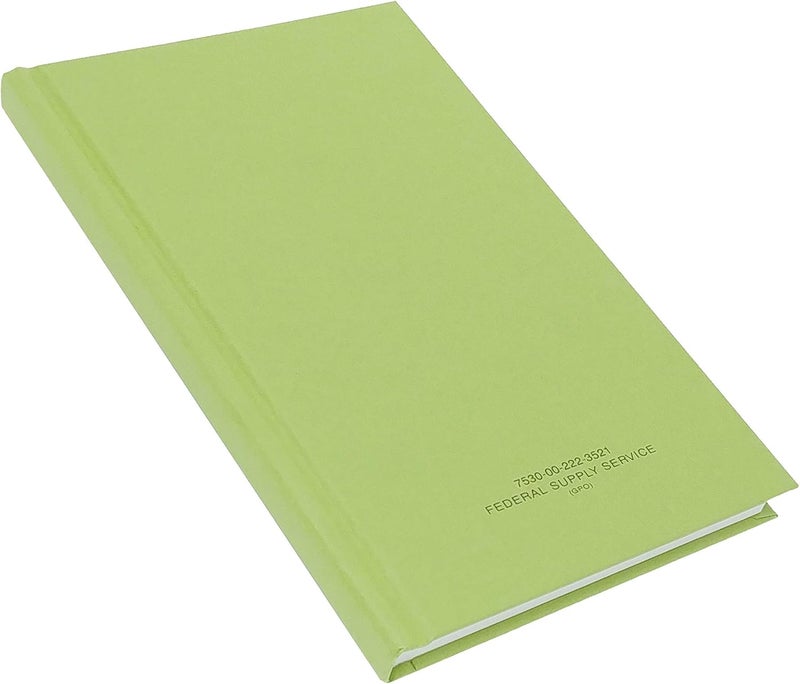 Tacticai Green Military Log Book, 5.25” x 8” - 192 Pages, Record Book for Record Keeping, Supply Chain, Inventory, Training, Maintenance & Field Operations, NSN 530-00-222-3521 - Image 2