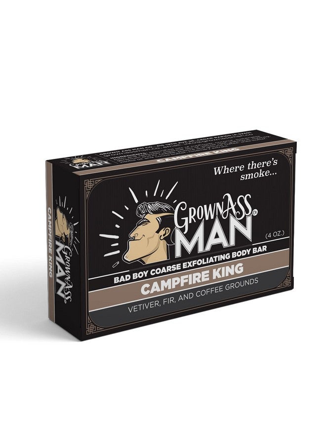 Grown Ass Man Co. Body Bars (Campfire King (Coarse Exfoliant) 3Pack)  - Image 2