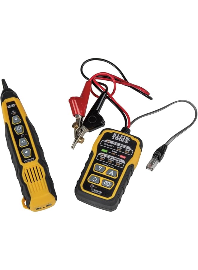 Klein Tools Vdv500-820 Cable Tracer With Probe Tone Pro Kit For Telephone, Internet, Video, Data And Communications Cables - Image 1