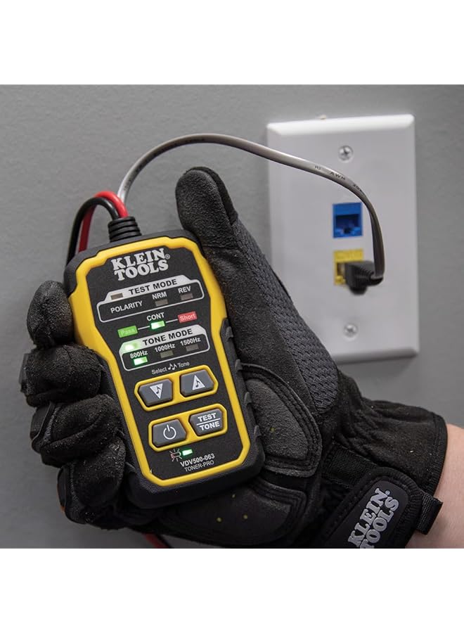 Klein Tools Vdv500-820 Cable Tracer With Probe Tone Pro Kit For Telephone, Internet, Video, Data And Communications Cables - Image 5
