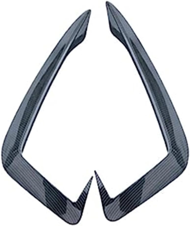 QASULER Carbon Fiber Front Bumper Spoiler for A4 B9 - Image 1