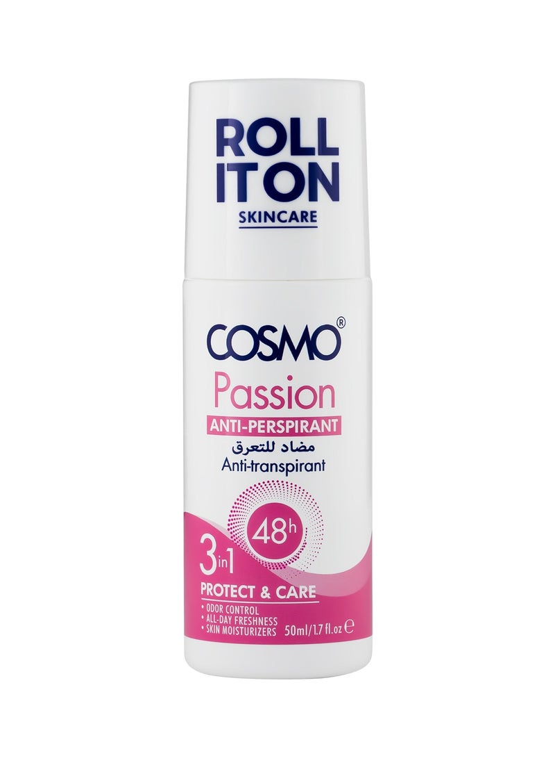 Cosmo Anti-perspirant Roll It on Deo Passion 50ml