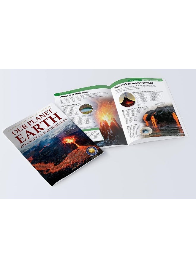 Knowledge Encyclopedia For Children - Our Planet Earth: Volcanoes & Earthquakes  - Image 4