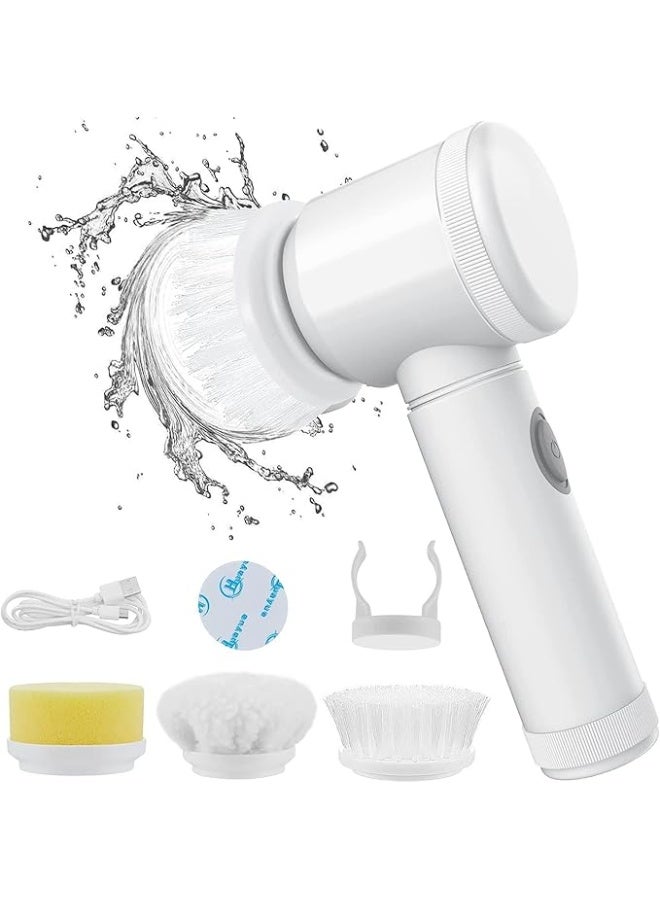 فرشة تنظيف ماجيك كهربائية 5×1 متعددة الاستخدامات مع شاحن USB - Image 1