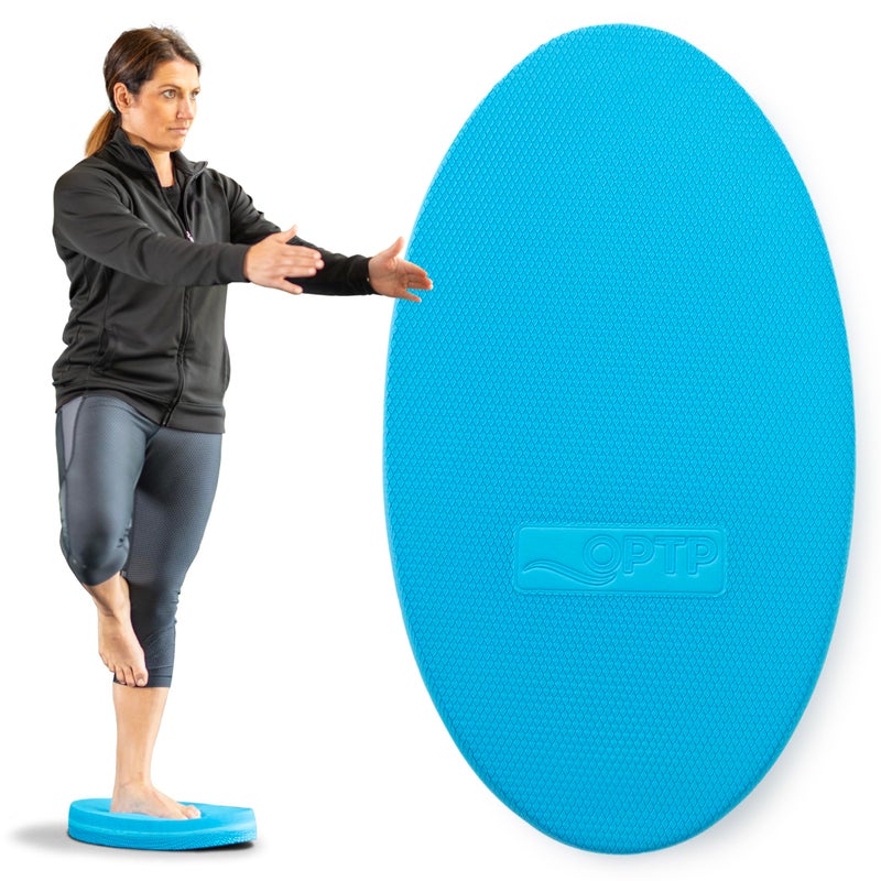 OPTP Stability Trainer â€“ Large Foam Balance Pads for Physical Therapy, Fitness, Pilates, Yoga, and Dance - Closed Cell Foam Pad for Exercise Balance Pad Workouts - Latex Free - Image 1
