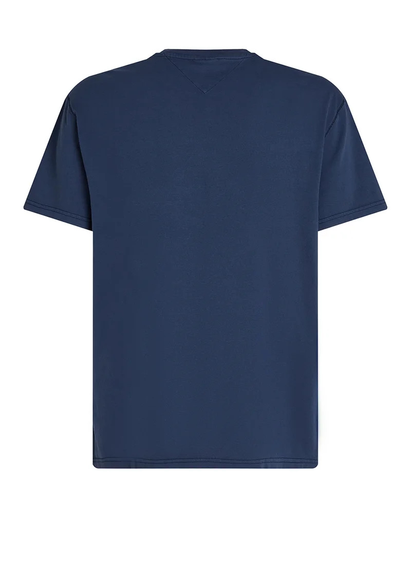 تومي جينز Logo Crew Neck T-Shirt