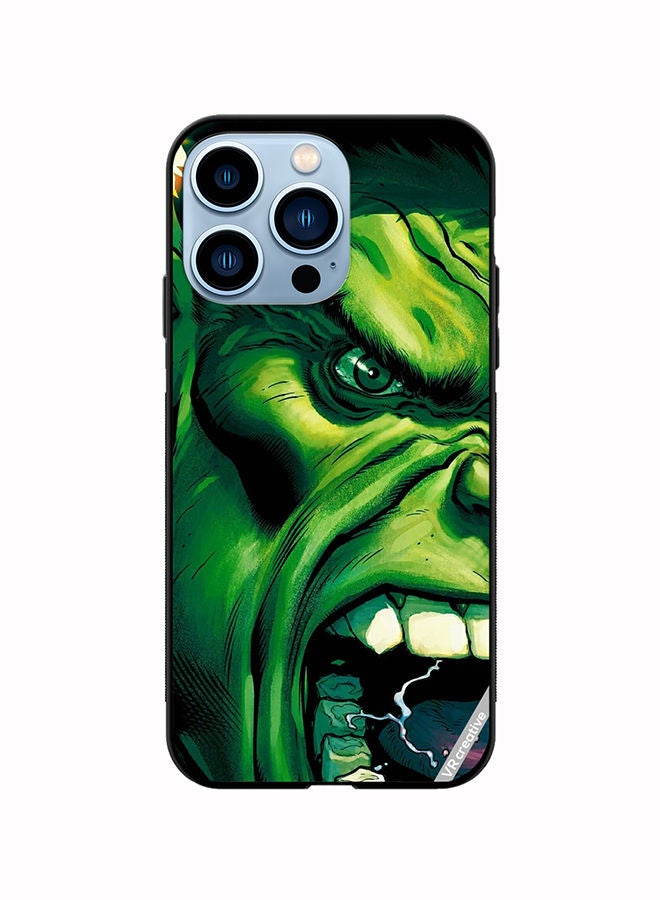 VR CREATIVE Protective Case Cover For Apple iPhone 13 Pro Hulk Face Design Multicolour - Image 1