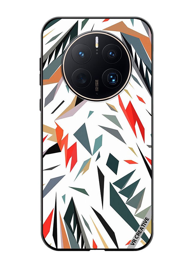 VR CREATIVE Protective Case Cover For Huawei Mate 50 Pro Abstract Design Multicolour - Image 1