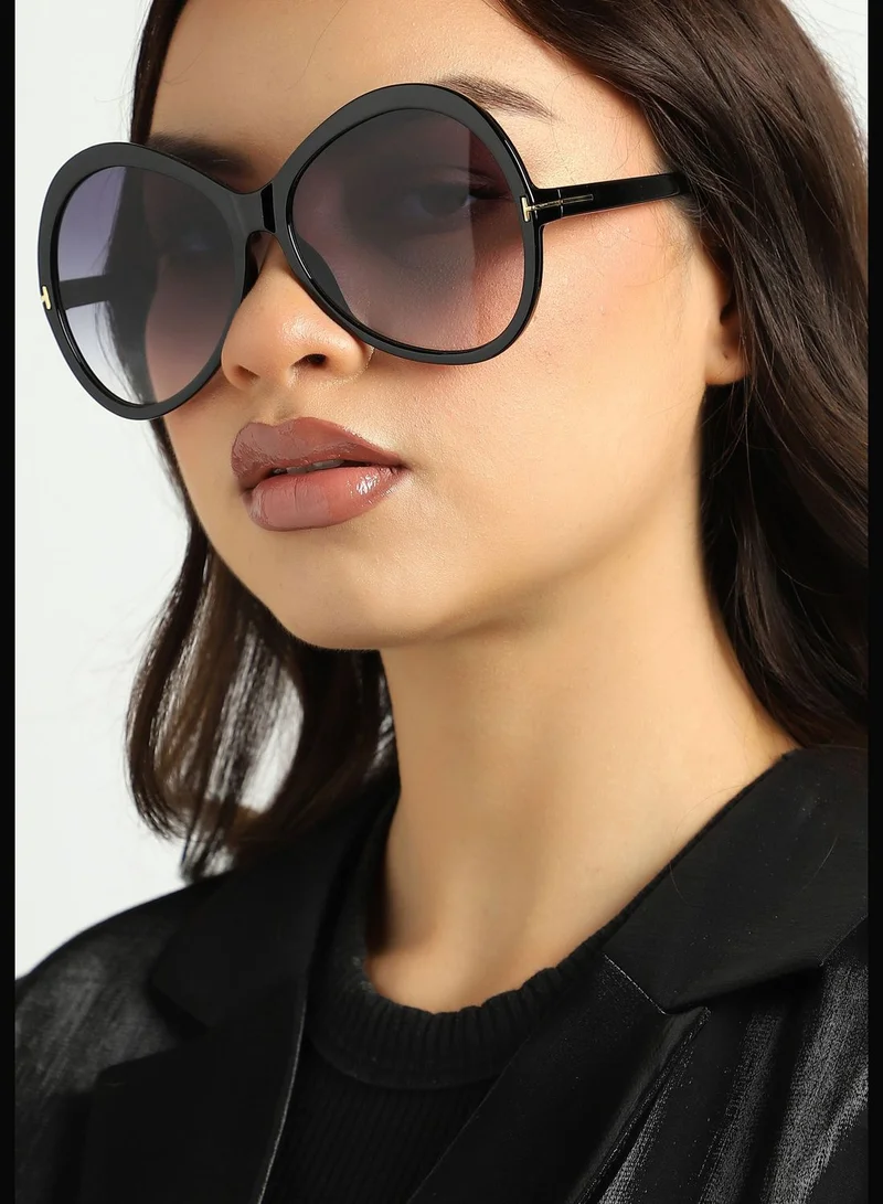 Haute Sauce Full Rim Oversized Sunglass