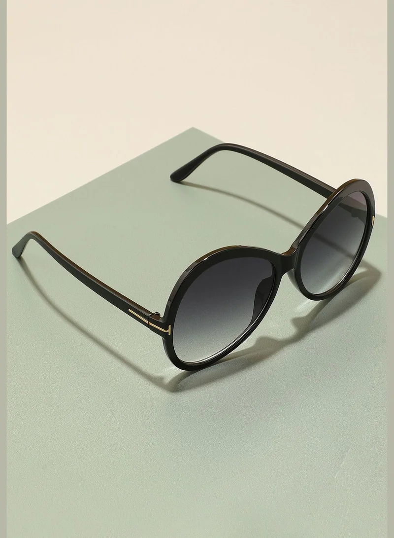 Haute Sauce Full Rim Oversized Sunglass