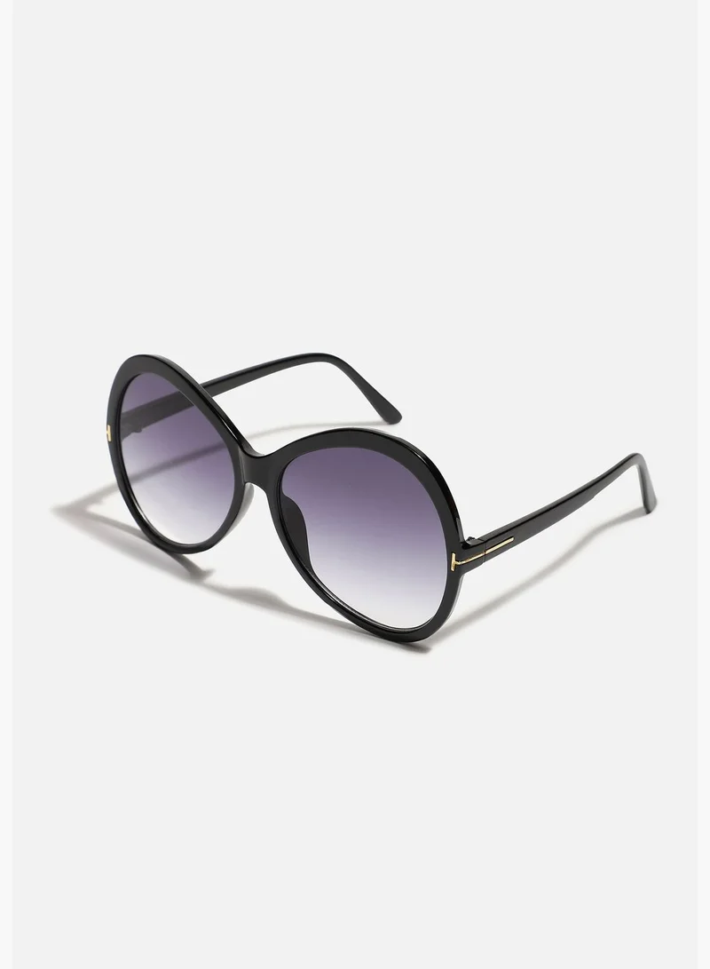 Haute Sauce Full Rim Oversized Sunglass
