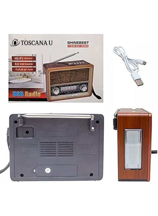 TOSCANA U - Bluetooth Portable Radio with Stereo and USB - Image 1