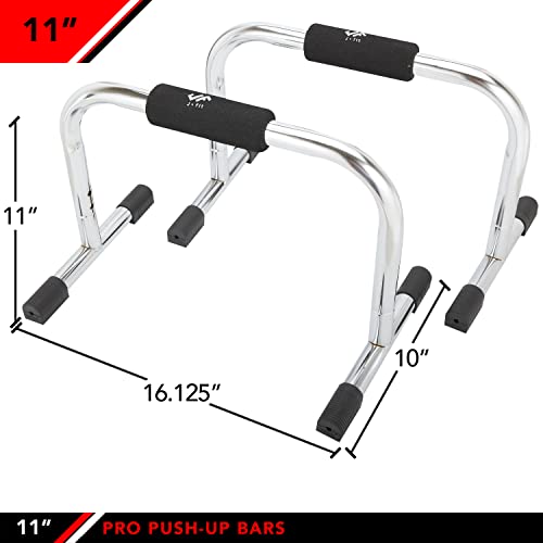 JFIT Tall Pro Push Up Bar Stand, 11-Inch - Image 2