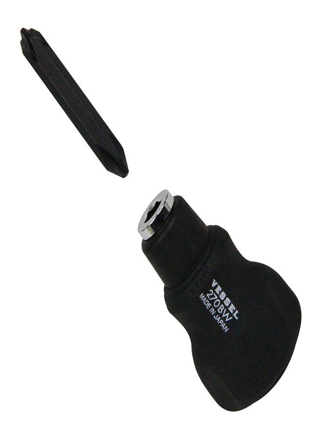 VESSEL Combi Plus Stubby Screwdriver [No.270BW-123] (Japan Import) - Image 1