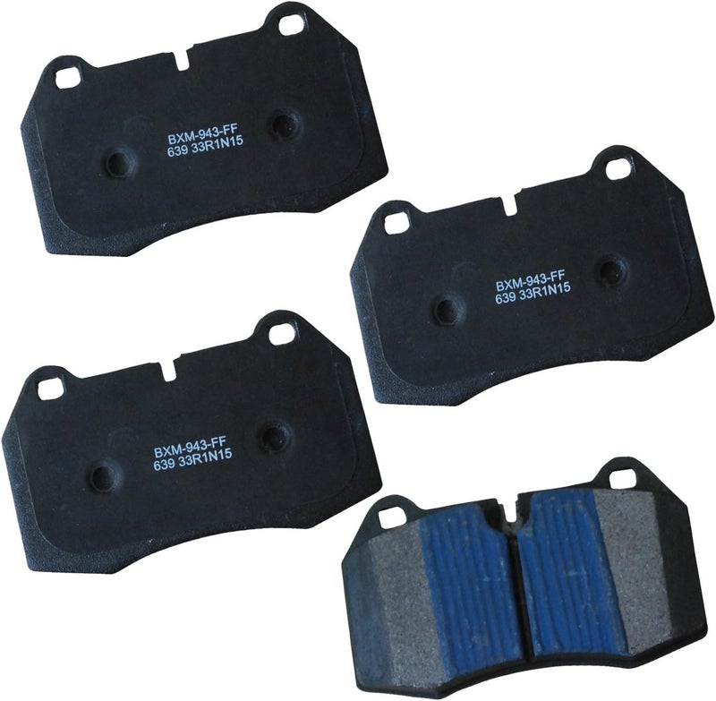 Bendix Premium SBM639 Semi-Metallic Brake Pads for BMW 840Ci 1997-1994, 850Ci 1997-1994, Ferrari 550 Maranello 2002-1997, Maserati Quattroporte 2006-2004, Qvale Mangusta 2002-2001 - Image 1