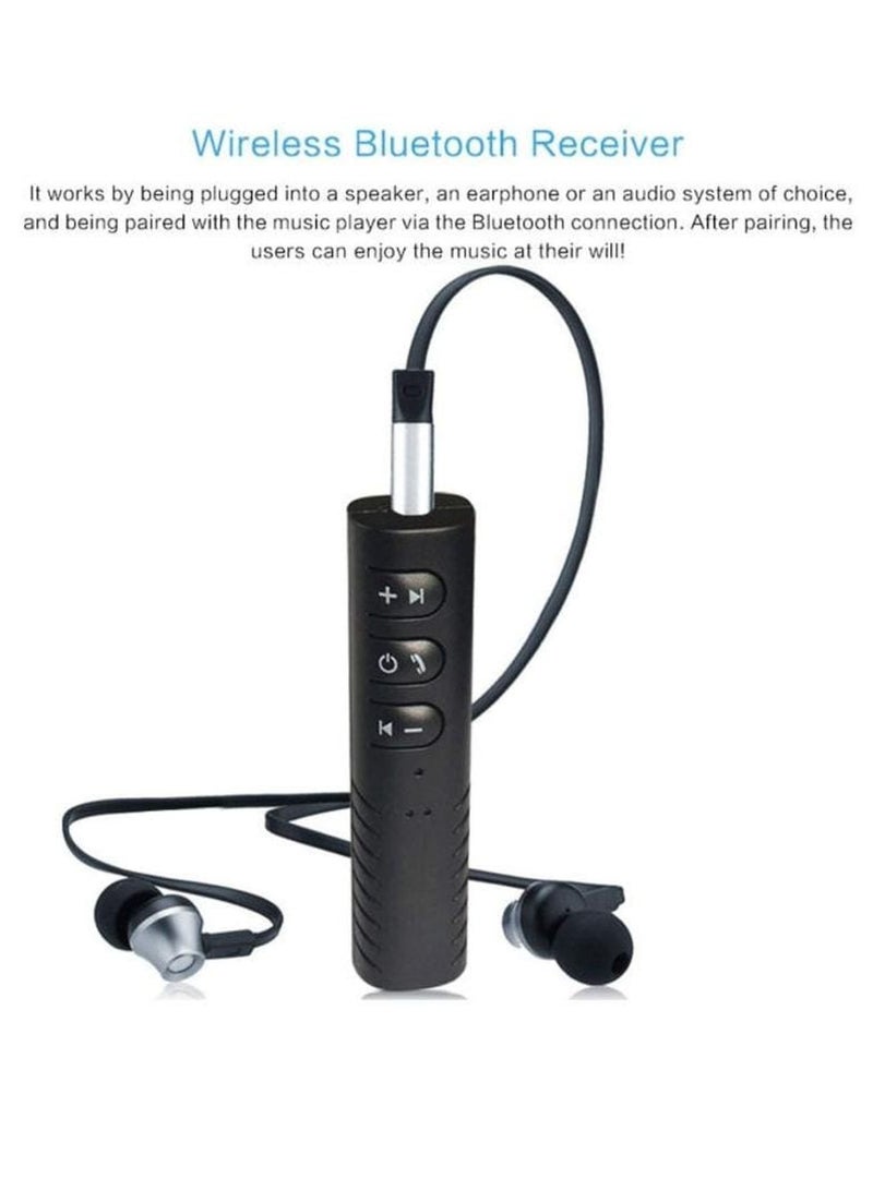 GO-DES GO-DES Universal Auto AUX Kit Bt104 Bluetooth Receiver Kit for Speaker Headphone Car Stereo Audio Receiver Adapter - Image 3