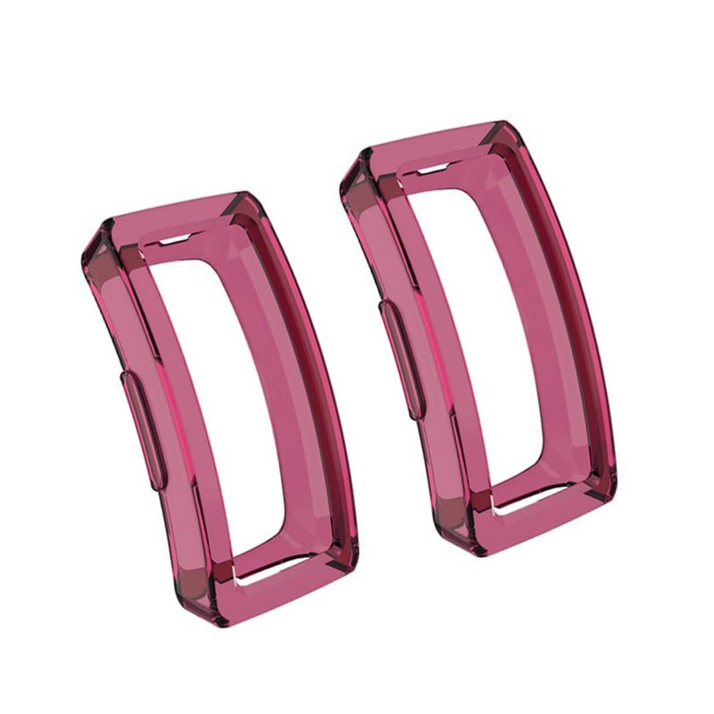 4pcs TPU Shell Protective Case for HR Dark Red Scratch Shockproof Design Sports Accessories Lightweight Half Cover - Image 3