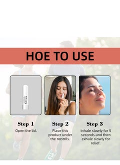 GENTLE Alzclipp Inhaler, Alzclipp Memory Boost Nose Inhaler, Stress Release Aromatherapy Nasal Inhaler, Portable Anti-Aging Nasal Inhalation Suction Stick for Adults, Gentle Inhalers Clean Your Nose 1Pcs  - Image 3