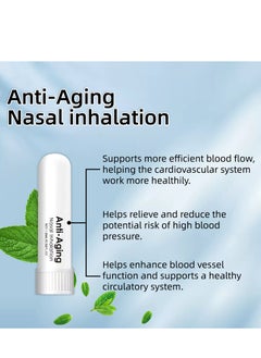 GENTLE Alzclipp Inhaler, Alzclipp Memory Boost Nose Inhaler, Stress Release Aromatherapy Nasal Inhaler, Portable Anti-Aging Nasal Inhalation Suction Stick for Adults, Gentle Inhalers Clean Your Nose 1Pcs  - Image 5