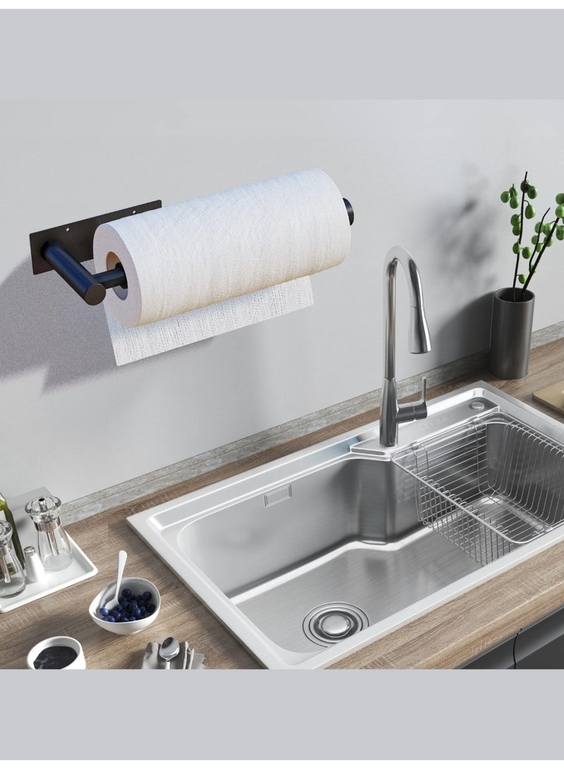 بي إس 304 رفوف مناديل الورق الفولاذ المقاوم للصدأ | رفوف مناديل الورق الجدارية | رفوف الورق تحت خزانة المطبخ | رفوف الورق لزجة مع منشفة الحمام. - Image 3