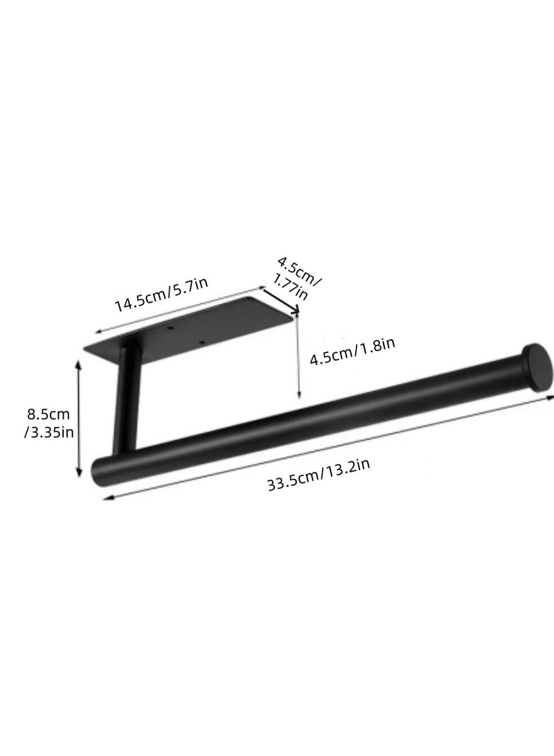 بي إس 304 رفوف مناديل الورق الفولاذ المقاوم للصدأ | رفوف مناديل الورق الجدارية | رفوف الورق تحت خزانة المطبخ | رفوف الورق لزجة مع منشفة الحمام. - Image 5