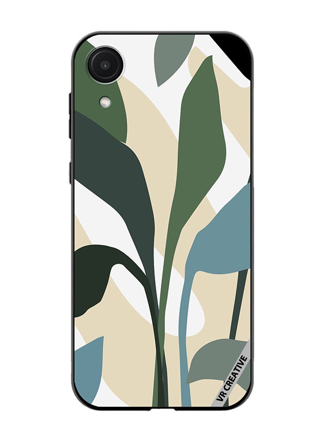 VR CREATIVE Protective Case Cover For Samsung Galaxy A03 Core Leaf Tropical Design Multicolour - Image 1