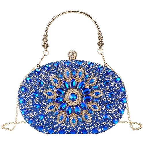Suhatjia Evening Clutch Purse Rhinestone Clutch Purses for Women - Image 1