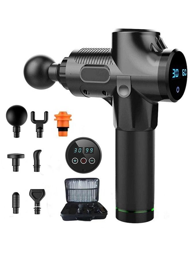 Yolu 30 Levels Deep Tissue Portable Muscle Massage Gun Set With Bag  - Image 1