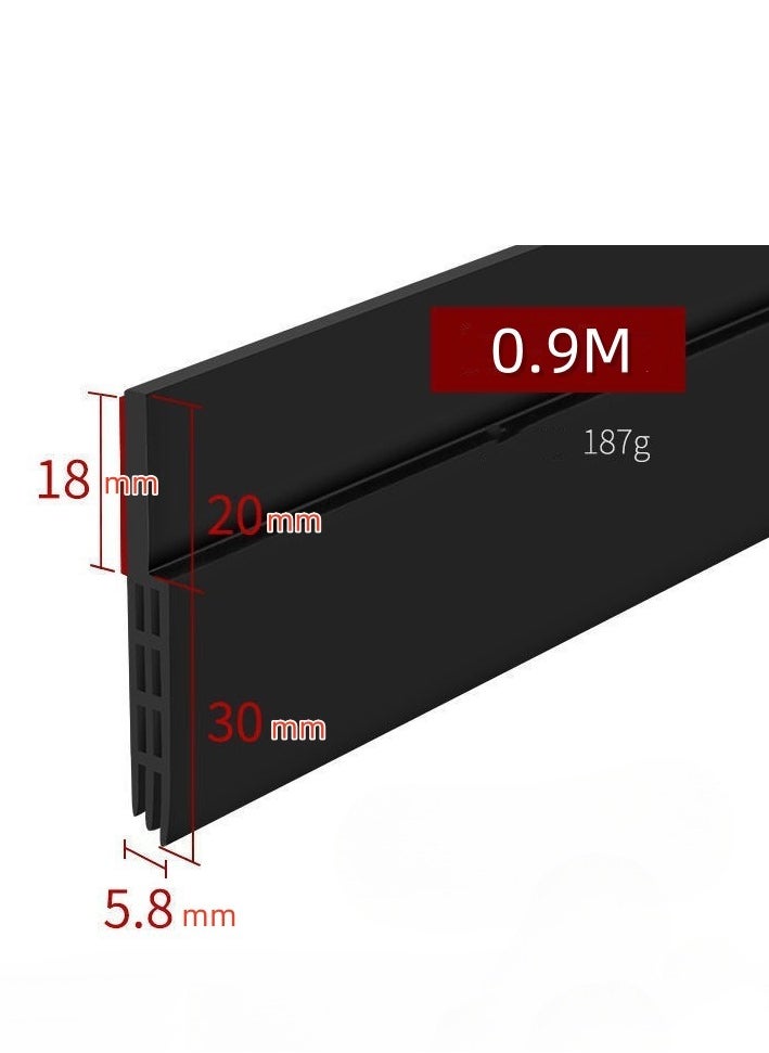 Generic Door Draft stopper, Bottom Seal for Exterior & Interior Doors Blocker for Insects Dust Noise and weather Stripping  - Image 3
