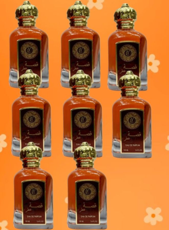 LY 8 Pieces Qissah classic collection perfume 100ML - Image 1
