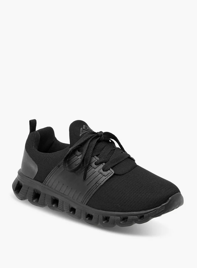 شو اكسبرس Boys Logo Detail Sports Shoes with Lace-Up Closure