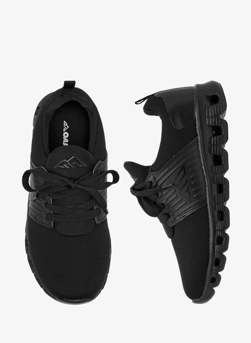 شو اكسبرس حذاء رياضي للأولاد بتفاصيل شعار وإغلاق برباط - Image 3