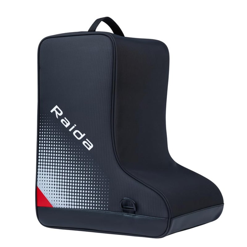 Raida Motorcycle Boot Bag | Protective Boot Bag with Ventilation | Universal Fit for All Riding Boots | Sling Carry Strap, Wide Opening & Soft Inner Padding | Ideal for Travel & Daily Commute - Image 1