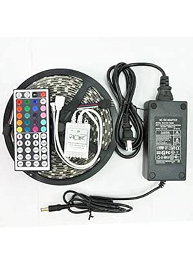 Generic LED Multicolors Light Bar With Remote Control  5050 Adapter  5 M 