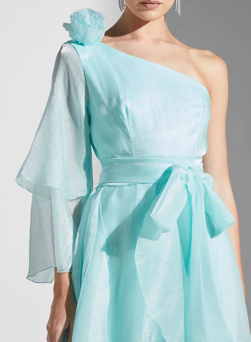 Namshi x Renee Farah Asymmetrical One Shoulder Dress