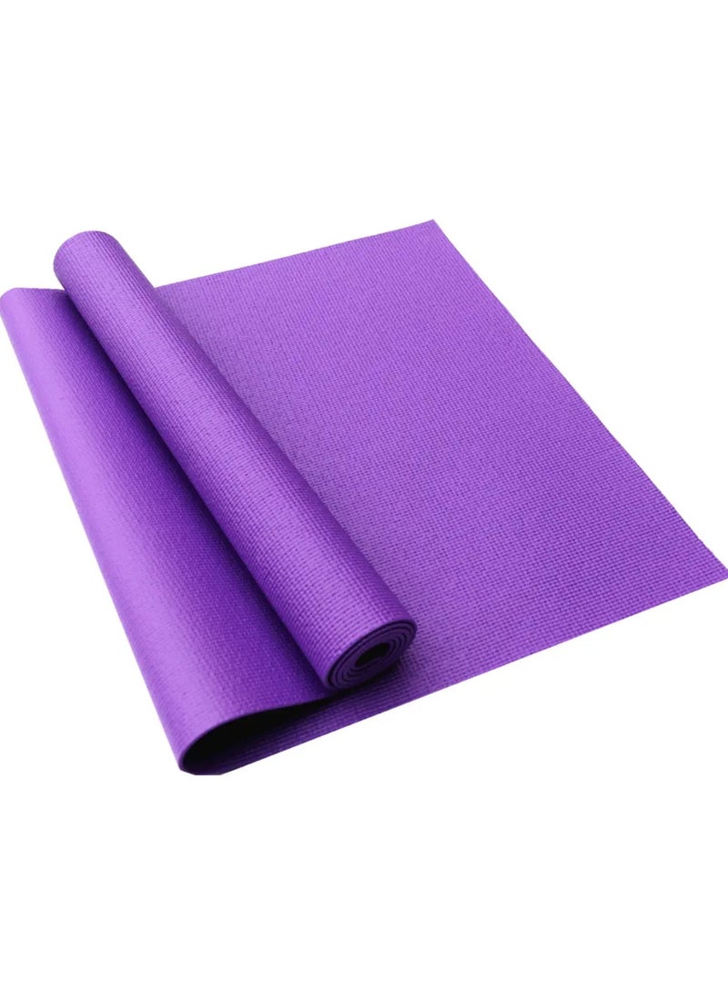 Generic Fitness All Purpose 6mm Extra Thick High Density Anti-Tear Exercise Yoga Mat with Carrying Strap with Optional Yoga Blocks, Multiple Colors  - Image 1