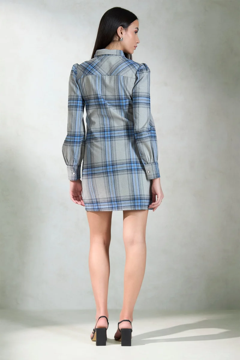 Virgio Cotton Sheath Workwear Dresses for Women