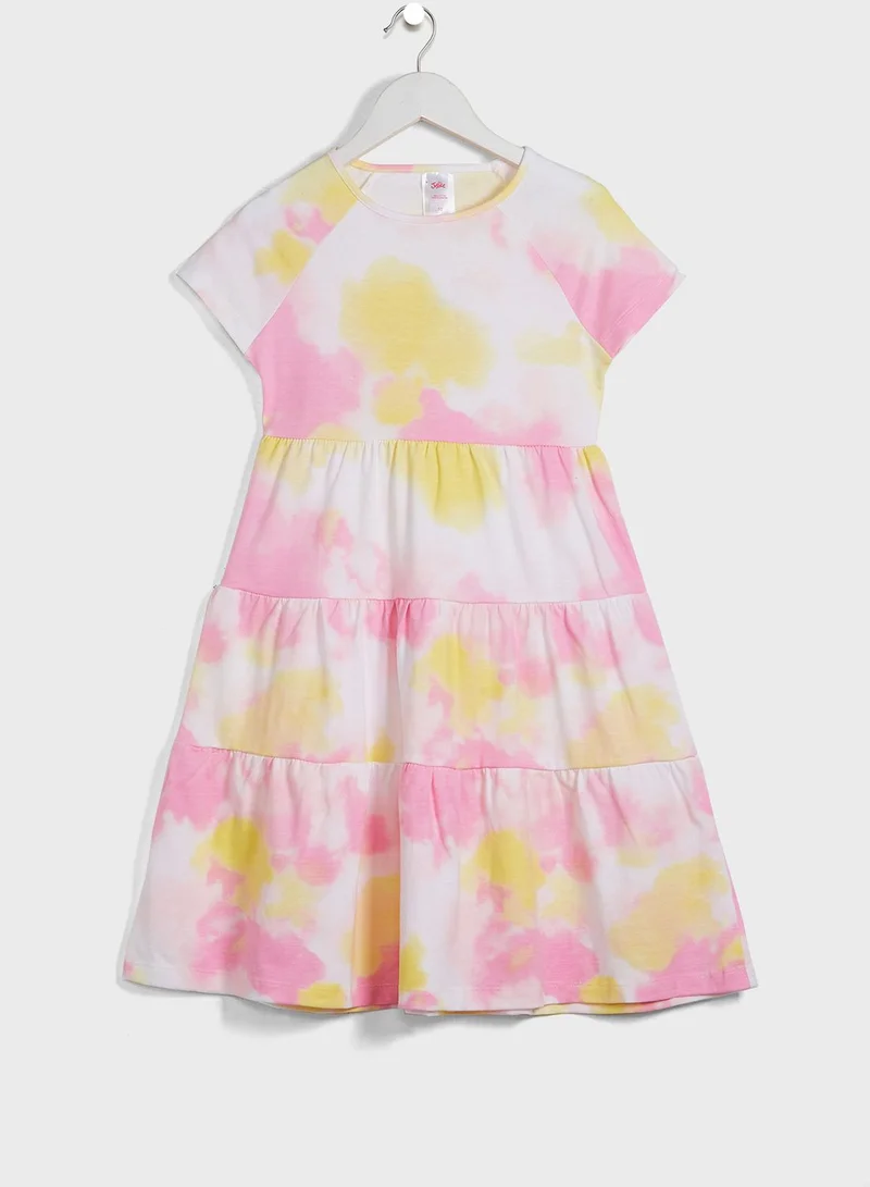 Justice Kids Tie Dye Dress