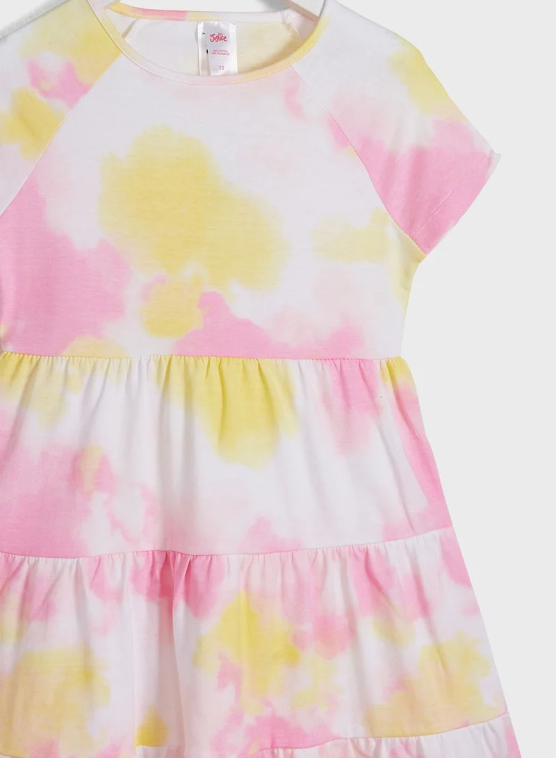 Justice Kids Tie Dye Dress