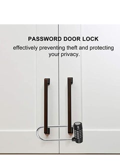 KASTWAVE Number Lock for Door, Cabinet Password Padlock  for Home Office Shop  - Image 4