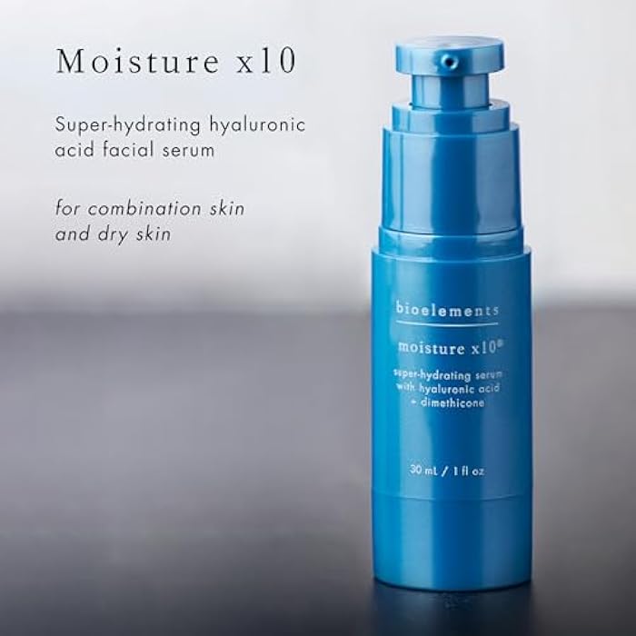 Bioelements Moisture x10 - 1 fl oz - Super-Hydrating Hyaluronic Acid Facial Serum - For Dry & Combination Skin Types - Vegan, Gluten Free - Never Tested on Animals - Image 3