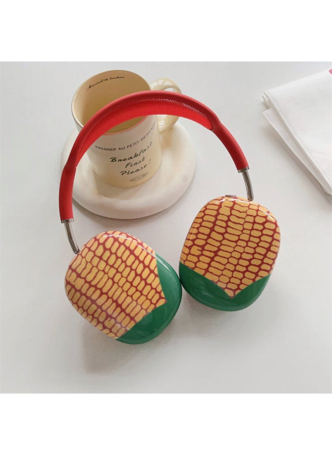 Generic - Funny Corn Suitable For Apple Airpods Max Protective Case Headset Earphone Case Fun Personalized Soft Shell-Specifications:Corn Airpods Max Protective Case Pair - Image 1