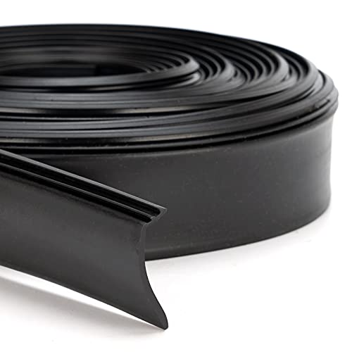 Qagea ختم مساحات السلايد أوت RV 1-1/2" R854056 ختم مطاطي أسود للسلايد أوت (يعلق) 25'. - Image 1