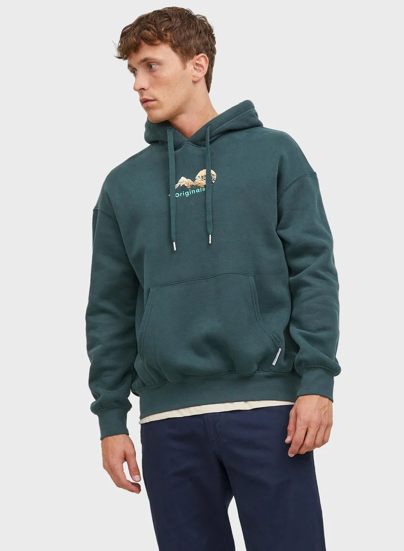 JACK & JONES Graphic Hoodie