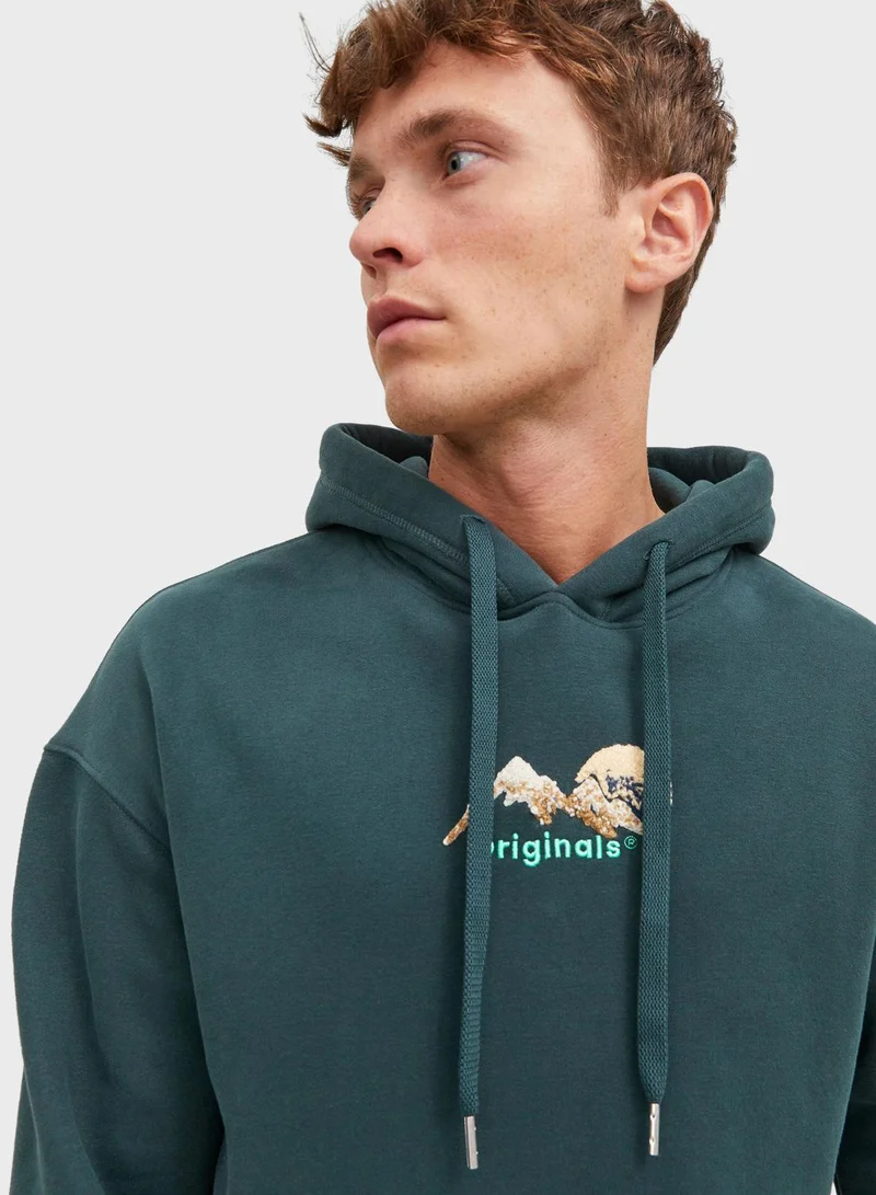 JACK & JONES Graphic Hoodie