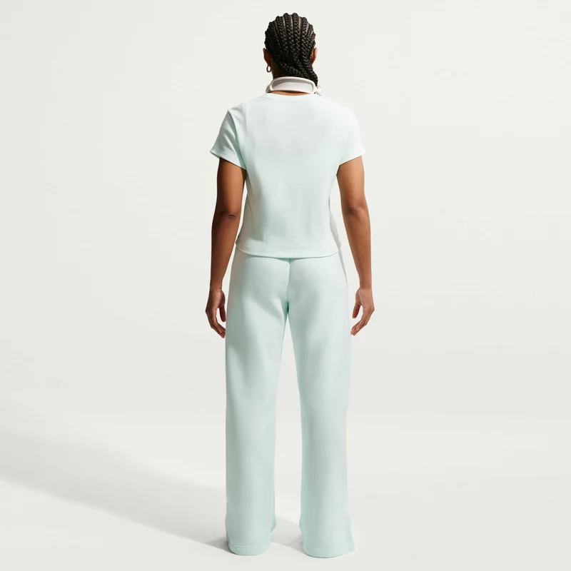 Nike Green Women's Sportswear Ribbed T-Shirt for Women | Best Price UAE