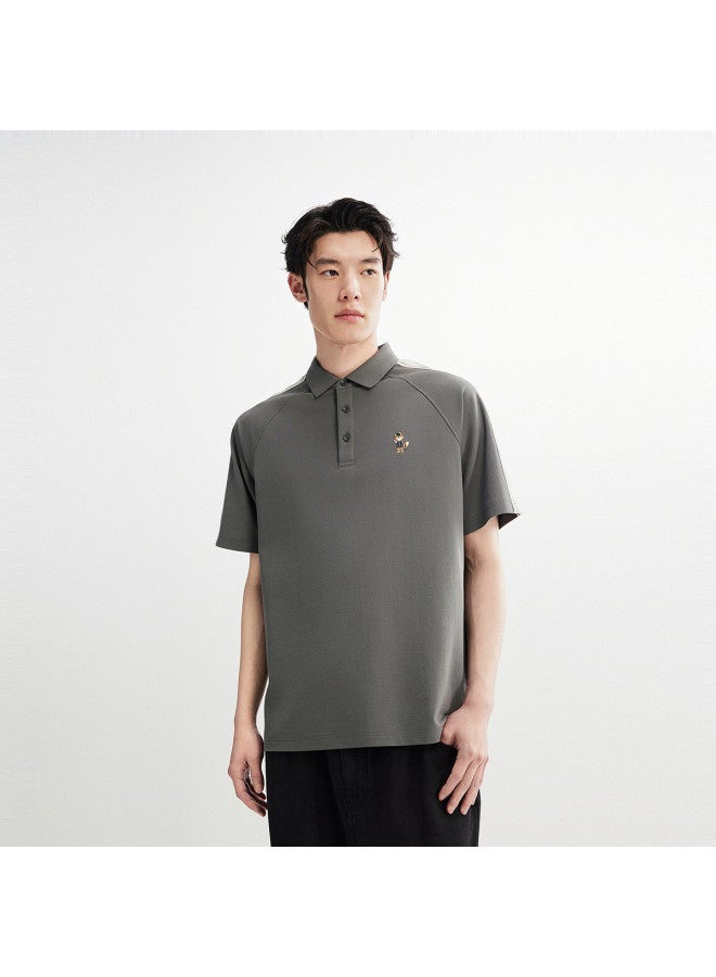 Waxbird Men's Slim Fit Embroidered Men's Polo Shirt - Image 5