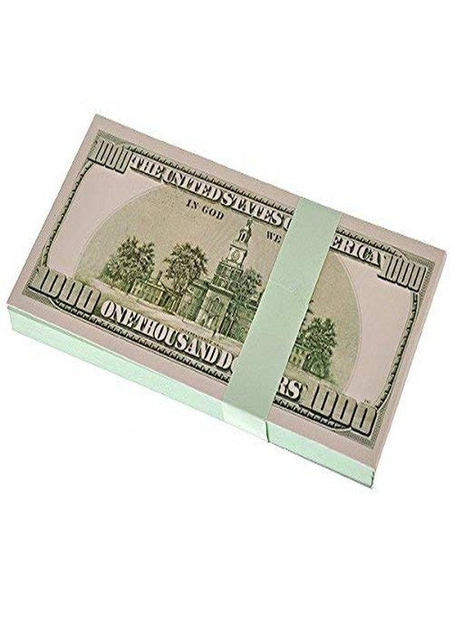 THE QUIRK BOX Money Memo Pad Notepad for Home Or Office - Set of 2 - Green - Image 1
