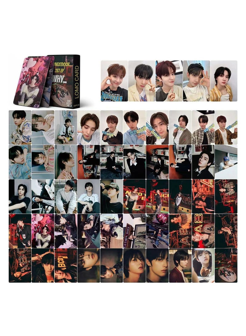 NIBEMINENT 55 Pcs Kpop BOYNEXTDOOR WHY Lomo Cards Card For Fans Collection Gifts - Image 3